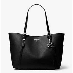 Sullivan Saffiano Large Leather Tote Bag